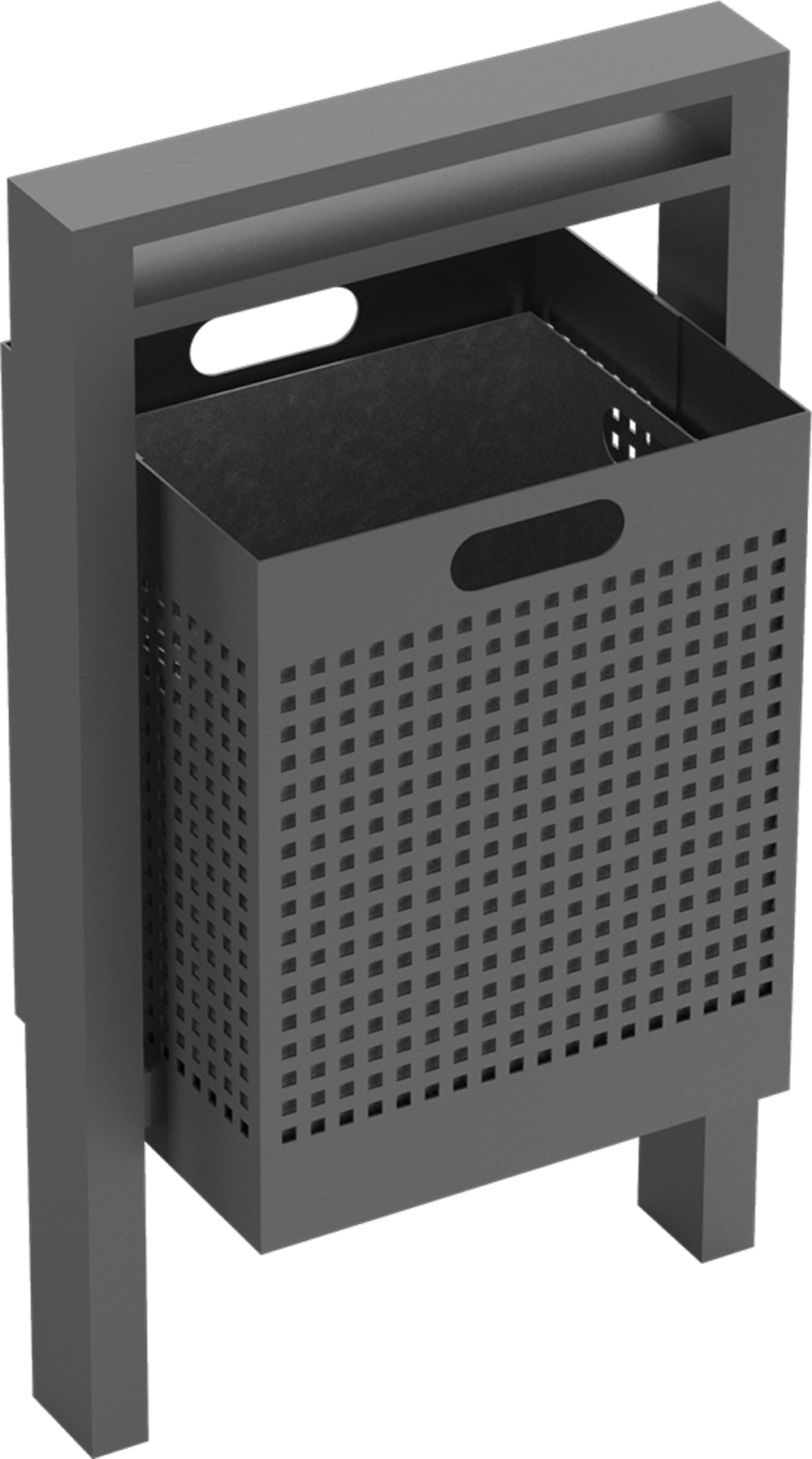 Abfallbehälter Serie 700 eckig
