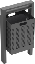  Abfallbehälter Serie 700 eckig