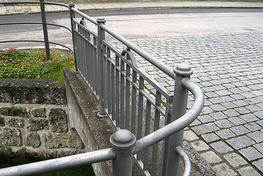 Guardrail with infill Bayern