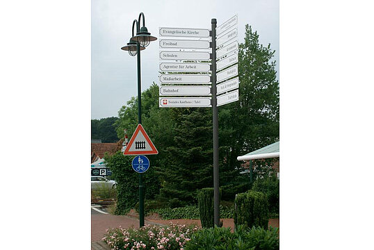 Bersenbrück, Town center