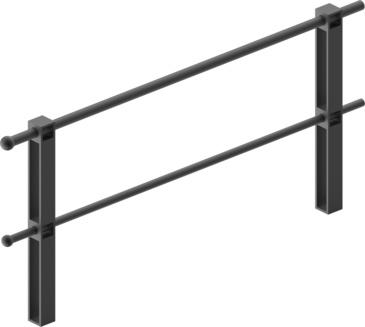 Knieholmgeländer Scape