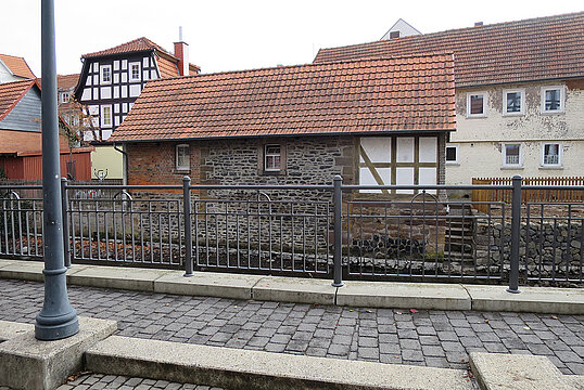 Guardrail with infill Bayern