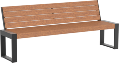Seats with timber seat base