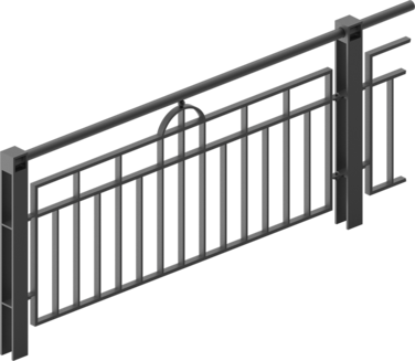 Füllstabgeländer Scape