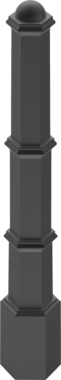 Gusspoller Cast bollard Weserbergland