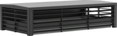 Lüftungshaube Airflow 3-seitig offen