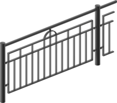 Guardrails with infill