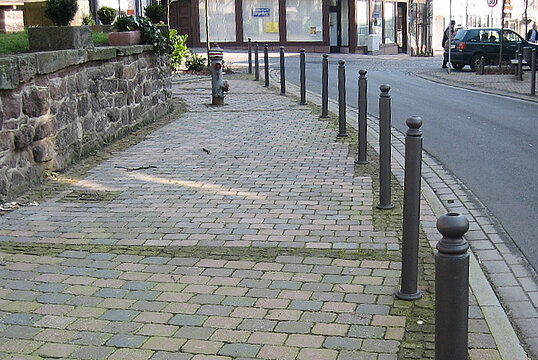 Steel bollard Münster