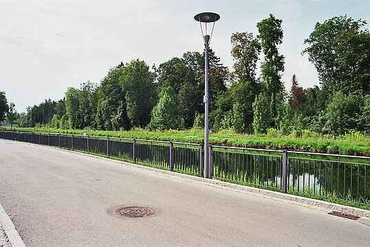 Guardrail with infill Scape