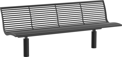 Seat Römö with steel seat base