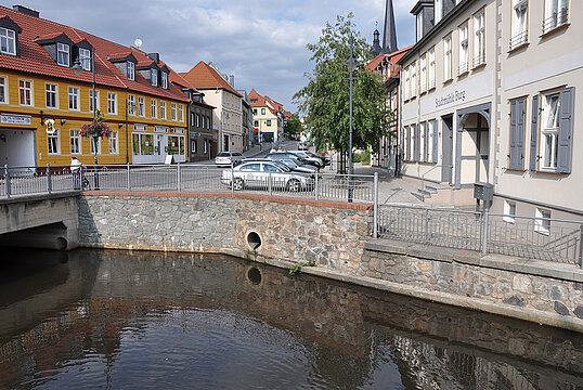 Guardrail with infill Bayern