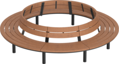 Round seats