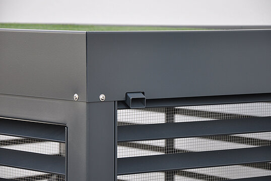 Lüftungshaube Airflow mit Pflanzdeckel und Entwässerung