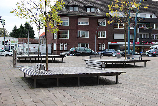 Plate-forme d'assise/de couchage Bocholt