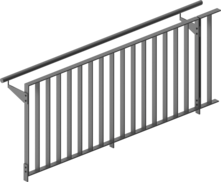  Guardrail with infill Mainz