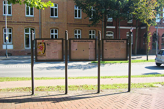 Schaukasten Münster