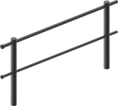 Knee rails