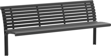 Sitzbank mit Stahlauflage Seat Taragona ST with steel seat base