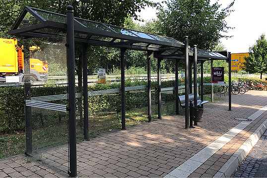 Handrup, Fahrgastunterstand Gymnasium