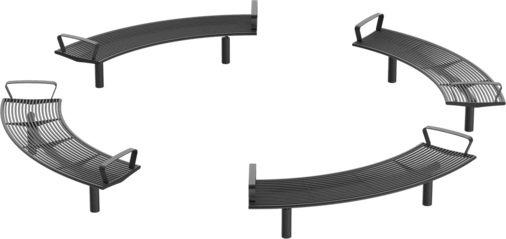 Banc circulaire Römö