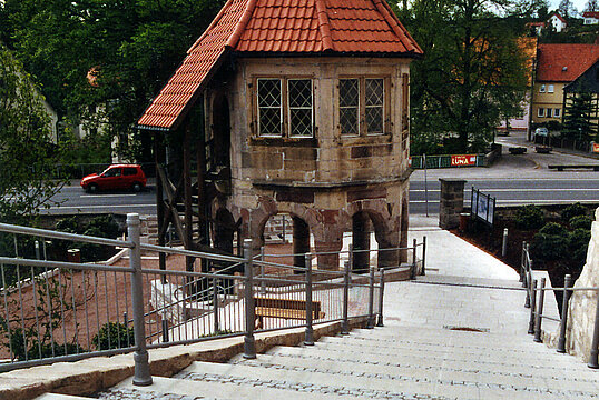Guardrail with infill Sauerland
