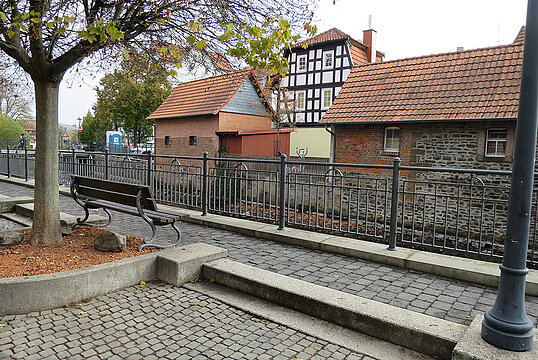 Guardrail with infill Bayern