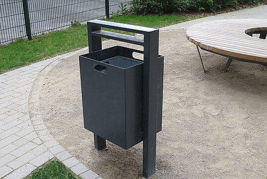 Abfallbehälter Serie 710 eckig
