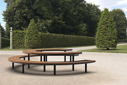 Sitzgruppe Aurich Rund