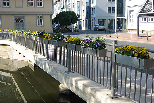 Guardrail with infill Bayern