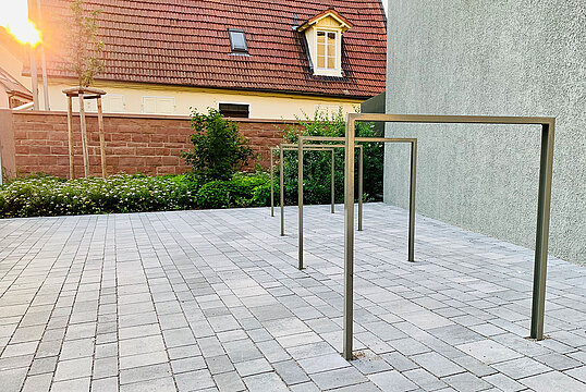 Bicycle parking hoop Lübeck