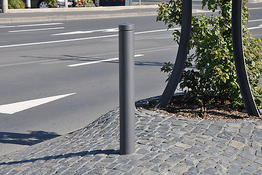 Steel bollard Marburg