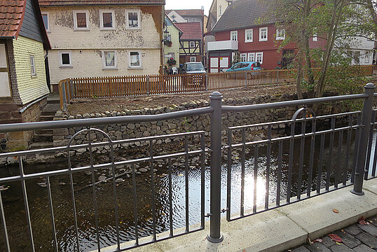 Guardrail with infill Bayern