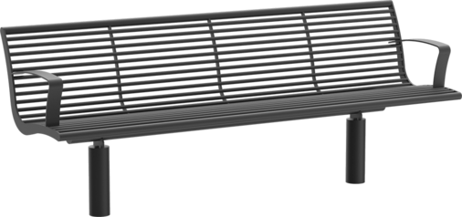 Seat Römö with steel seat base