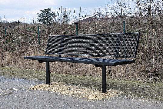 Seat Lübeck with steel seat base