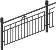  Guardrail with infill Verdun