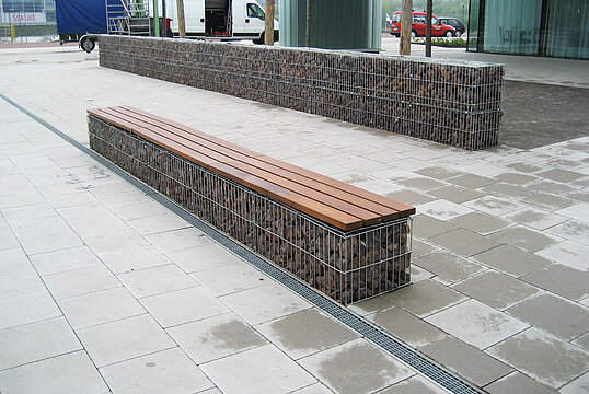 Wall top seating Usedom