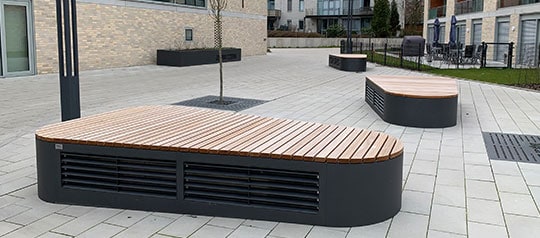 Lüftungsschachtabdeckungen mit Mehrwert