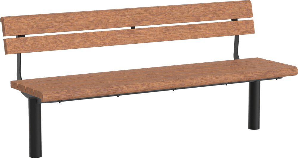 Seat Delmenhorst with timber seat base