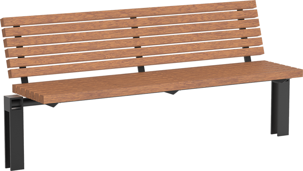 Seat Scape I with timber seat base