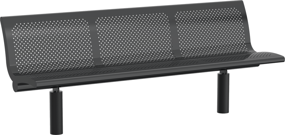 Seat Essen with steel seat base