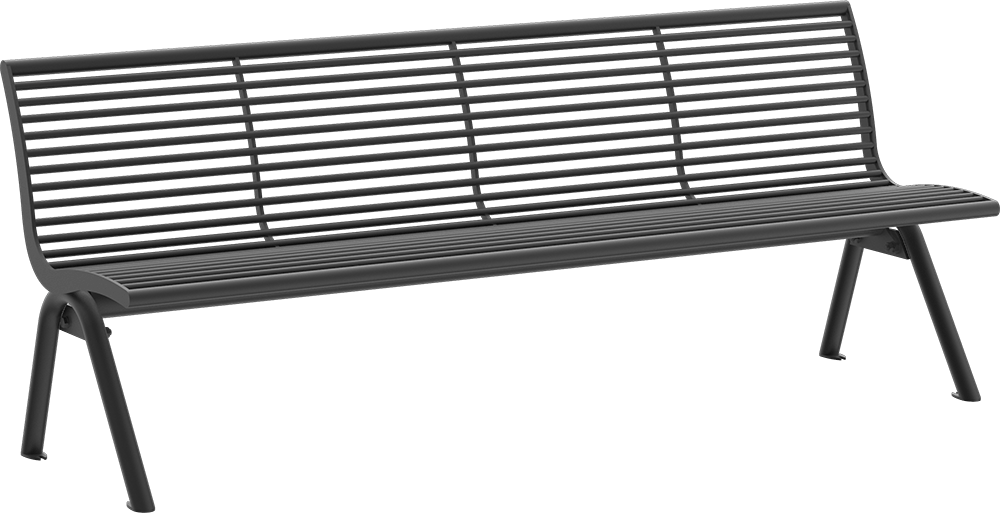 Seat Fanö with steel seat base