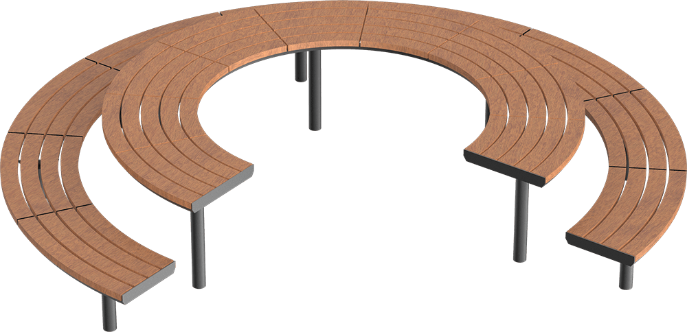 Round seating group Aurich