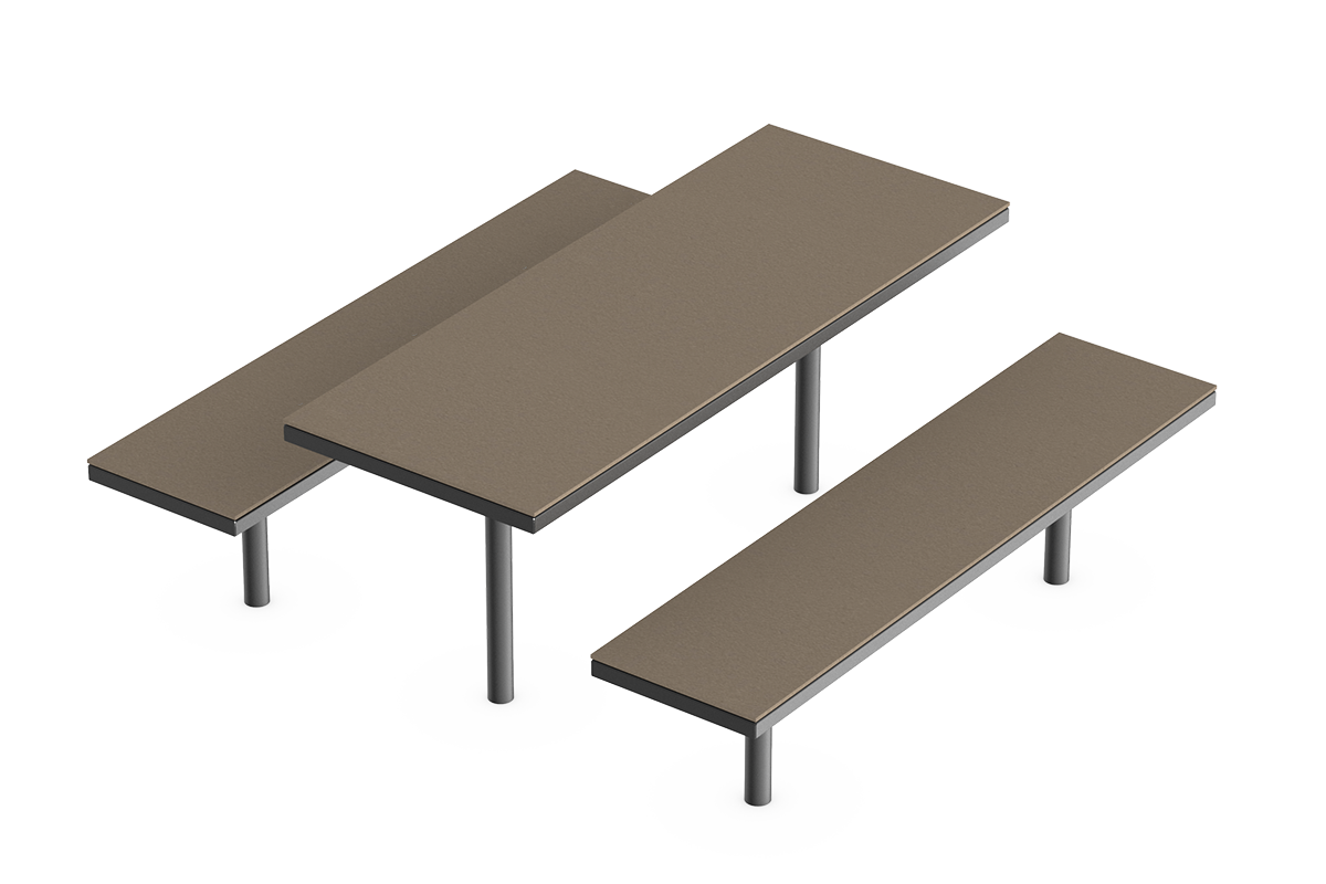 Seating group Lübeck HPL