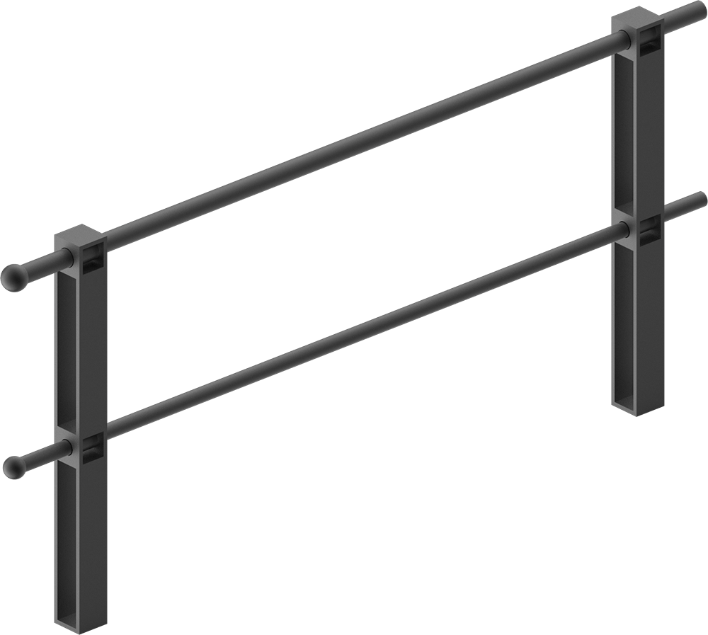 Knee rail Scape