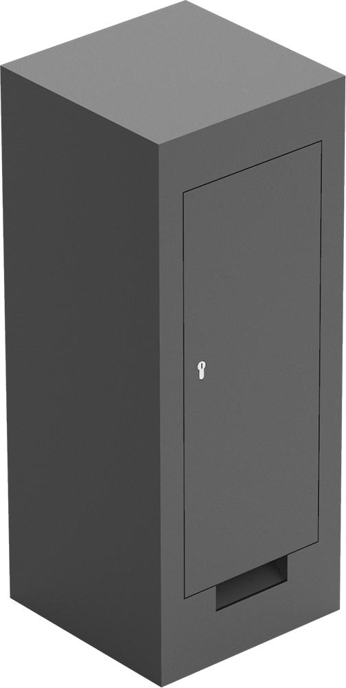  Power and water bollard Quadro